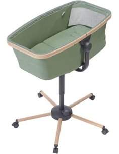 Maxi CosI Albam, todo en uno moisés, sillón reclinable y trona Referencia 2830045110 Beyond Green EAN code 871293018159 verde