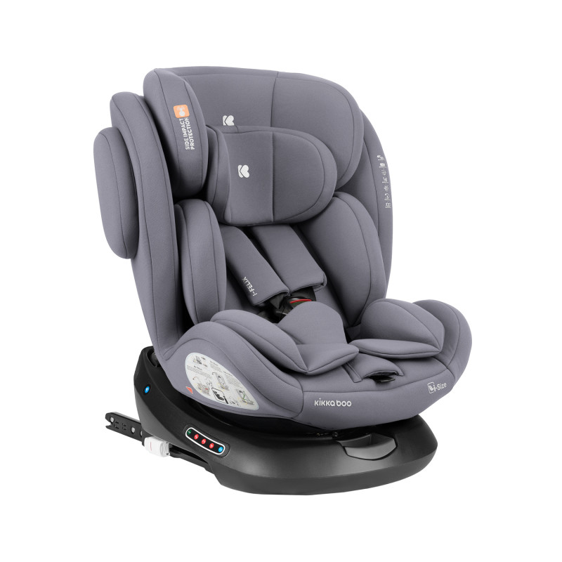Silla de coche 40-150 cm i-Felix i-SIZE Gris Claro