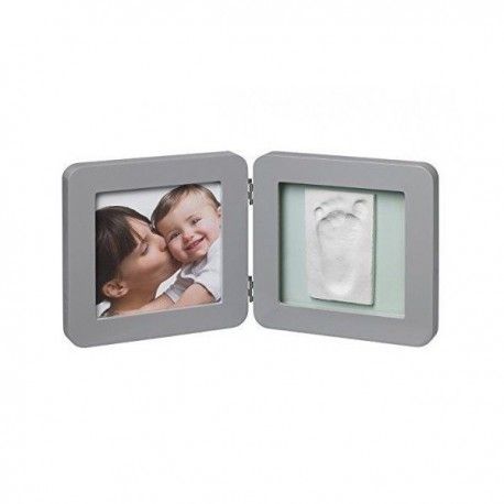 My Baby Touch Simple Frame Grey Baby Art