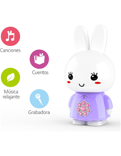 Juguete multimedia ALILO Honey Bunny - Lila
