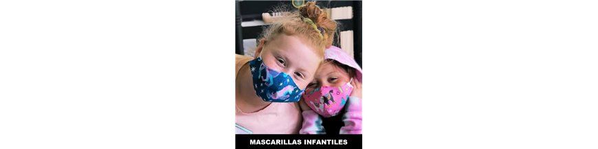MASCARILLAS INFANTILES PARA NIÑOS